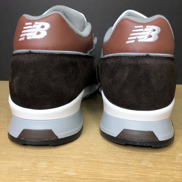 New Balance 1500 Made in England Brown Green Shoes - Picture 3 of 7
